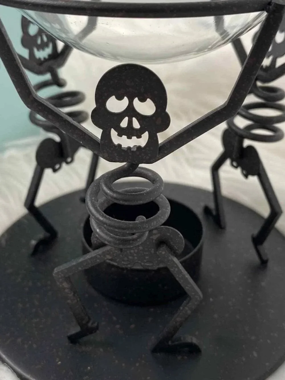 🎃 PartyLite BONES™ Aroma Melts™ Warmer P8603 – Retired Halloween